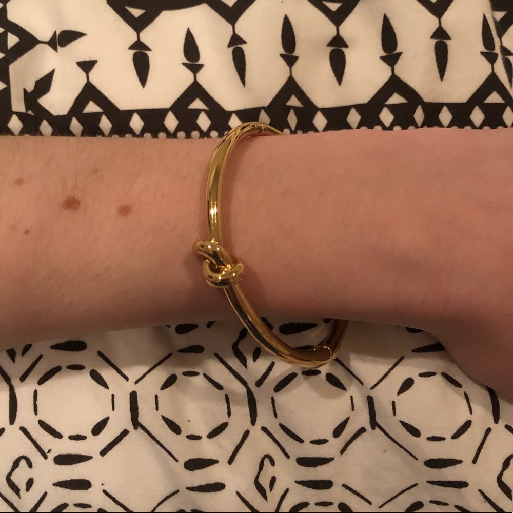 Kate Spade love knot bangle